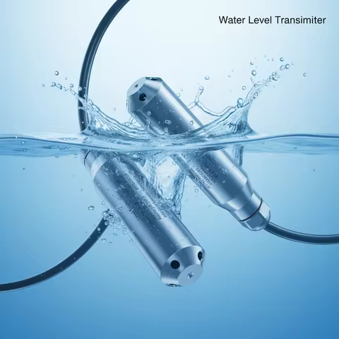 QDY30A-B 2m 3m 5m Range 4-20mA Liquid Level Sensor Water Tank Level Transmitter 0-10V RS485 0.5-4.5V