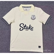 25 26 Everton Jersey High-Quality AWAY Men'S Sports Shirt