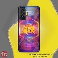 [FR58] Softcase Glossy Poco F4 GT | Premium Shine Case Xiaomi Poco F4 Gt | Silicon Rubber Tpu Casing