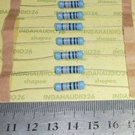 Metal film 100K 2W 1% resistor 100k 2 watt 100 kilo ohm 2 w 2watt 1 percent 100 k 2w 100000 OHM biru