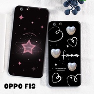 Case hp - Oppo F1S - Casing hp - OppaAo F1S - Elzora.Id - Black Wallpaper Motif Case - Fashion Case 