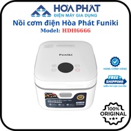Hoa Phat Funiki HDH66 High Frequency Electronic Rice Cooker - 1.2L Capacity, IH Technology, Premium 