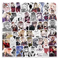 100PCS Douma Anime Demon Slayer Kimetsu No Yaiba Stickers For Kids Luggage Phone Laptop Notebook Sti