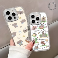 CASE CASING MIRROR CLEAR MOTIF CUTIES CAPYBARA COMPATIBLE FOR INFINIX SMART 5 6 7 8 9 10 HOT 10 12 3