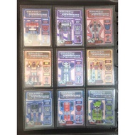 Card Transformers 40th Anniversary Energy Gift Box HR Set 15 Sheets