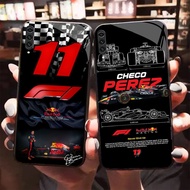 HK-25 Formula One racing Glass Casing for Samsung Note A70 10Plus A10 A70S A7 10 A50 A02 2018 Pro