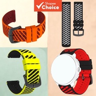 Summer Sport Silicone Watch Strap 22mm For Suunto Run Waterproof Comfortable Fit