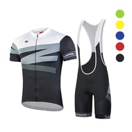 Santic Men Cycling Suit Cyling Jersey Bib Shorts MTB Bike Clothes Bicycle Jersey Sets for Men K20MT1