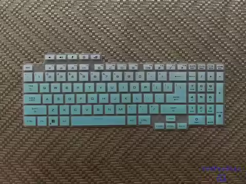 Silicone Laptop Keyboard Cover skin For Asus ROG Strix G17 G713RM G713RW G713R G713 G713QR G713QE G7