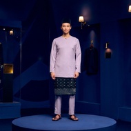 PLUS SIZE Baju Melayu Teluk Belanga Bulan Bintang 2025 (NEW) - 2 NUDE LILAC LATTE LIGHT GREY LAVA RO