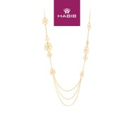 HABIB 916/22K Yellow Gold Necklace NLN0010124