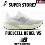 👉🏼🏃‍♂️‍➡️รองเท้าผ้าใบวิ่งผู้ชาย Fuelcell rebel V5 มี4สีให้เลือกค่ะ มีของพร้อมส่ง รองเท้ากีฬา ส่งฟรี🏃