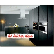 BLACK WOOD STICKER BLACK WOOD GRAIN WALLPAPER STICKER WALL PAPER