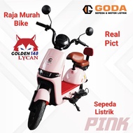 Sepeda Listrik Goda 148 Lycan Bergaransi Resmi Sepeda Listrik E Bike Goda Lycan 148 Selis Goda Sepeda Motor Listrik Goda