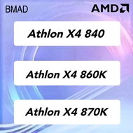 AMD Athlon X4 870K 860K 840ประเภทเต้ารับซีพียู: FM2ซ็อกเก็ต + 4แกน4-เกลียวโปรเซสเซอร์ APU