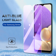 Anti Purple Blue Light Tempered Glass for Samsung Note 20 10 Lite S20 S23 FE A15 A25 A35 A55 A14 A24 A34 A54 A13 A04S A23 A33 A53 A73 A12 A22 A32 A42 A52 A52S A72 A11 A31 A51 A71 A02 A03 A04 A05 A05S A02s A20 A30 A30s A50 A50s A70 A70S Screen Protector