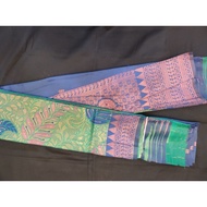 Kubera Paatu Blue and Green Saree