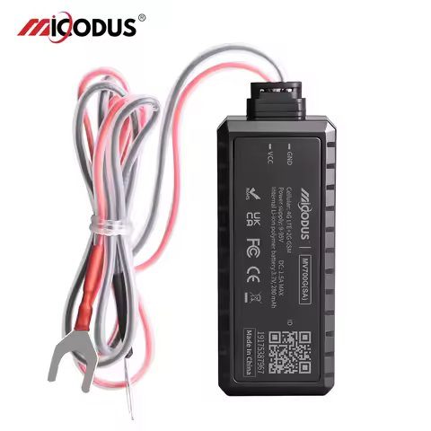 MiCODUS 4G LTE GPS Tracker MV700G for Vehicles 9-95V Realtime Tracking OTA ACC Detection Anti-Theft 