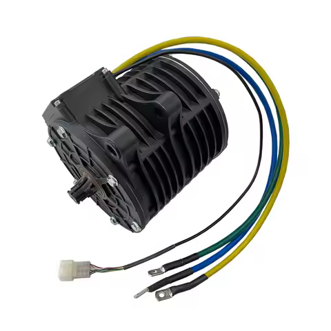 QSMOTOR 138B 70H 3000W Mid-Train PMSM Motor For Electric Moped Motorcycle Dirt bike