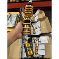โช๊คหลัง OHLINS HO349สำหรับ HONDA GIORNO ตรงรุ่น319.5 mm ประกัน2ปี