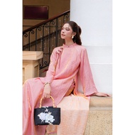 PETBYCHANG - Hong Nghi Ao Dai Set, Modern Party Ao Dai, Luxurious Traditional Women's Ao Dai