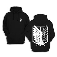 SNK AOT HOODIE KANJI - ATTACK ON JACKET TITAN