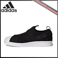 《รับประกันความแท้ รับประกัน 5 ปี》 ADIDAS SUPERSTAR SLIP ON รองเท้าผ้าใบผู้ชายและผู้หญิง A030 รองเท้าวิ่งslip breathable sports shoes casual shoes