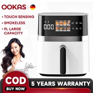 OOKAS air fryer 9L air fryer on sale japan made with oven sale inverter airfryer cooker sale on sale branded best seller