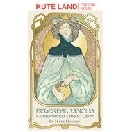 Bài Tarot Ethereal Visions Illuminated  Tarot Tặng Đá Thanh Tẩy