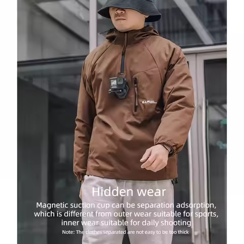 Double Magnetic Invisible Chest Strap Quick Release Suction Holder Flexible Elastic Belt for Gopro 1