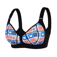 Big Size Bra 38-50 Cup B To G Wireless Plus Size Bra Push Up Seamless Bra Full Cotton Bra Woman Spor