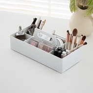 日本霜山 可層疊手提收納籃(附分隔板)