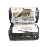 DOLPHIN BRAND 100G NYLON TWINE BLACK / NYLON JAHIT JALA JARING / BENANG JAHIT TAPAK KASUT (THAILAND 
