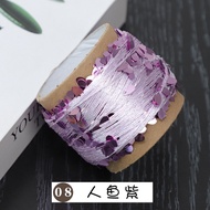 Sequin Flash Silver Companion Wiring Water Drop sequin Yarn Hand-woven Mixed Small Silver Bag Fragme