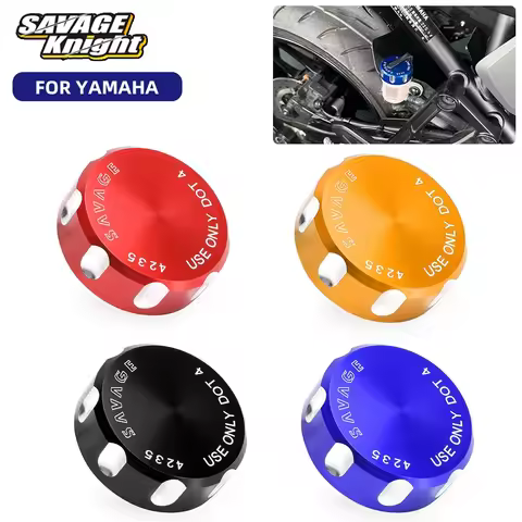 Rear Brake Fluid Oil Cover Cap For YAMAHA tracer 700 900 /GT 7GT 9GT MT-125 MT25 MT03 660 FZ8 FZ-07 