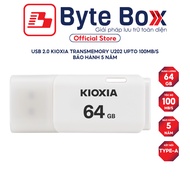 USB 2.0 KIOXIA TransMemory U202 32GB/64GB upto 100MB/s White -