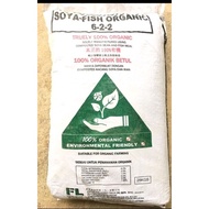 Baja Soya Fish 6-2-2 1kg Repack Baja Organik /organic Fertilizer