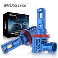 MAXGTRS 2x E5 Auto Headlamp H7 55W H4 9003 Hi Lo Beam HB3 9005 HB4 9006 H8 H11 LED Car Headlight Bulb 24000LM 12V