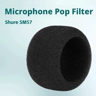2pcs Microphone Windscreen Foam Cover for SM57 Mic Windshield Anti-Spray Anti-Dust Sponge Protector 