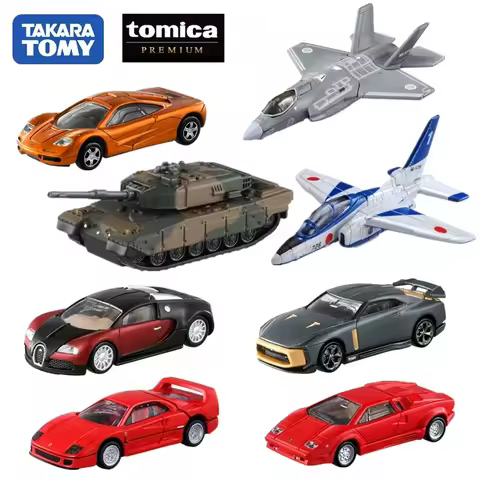 Takara Tomy Tomica Premium Bugatti Veyron Nissan GT-R 365 GTS4 Launch Specification Kids Xmas Gift T