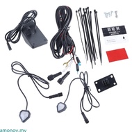 amonoy Motorcycle Blind Monitoring BSD Distance Assistant Millimeter Sensor Detection System Lane Ch