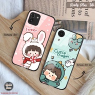 Samsung A03 Core Glass Softcase Samsung A03 [15H] - Soft Glass Case TALI - Case Samsung A03hp - Phon