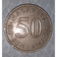 1967 MALAYSIA 50 SEN