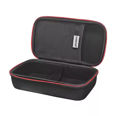 LODESTAR Hard EVA Digital Multimeter Storage Carrying Bag Waterproof Shockproof Case with Mesh Pocke