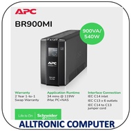 [Get FREE Adaptor] APC BR900MI Back UPS Pro BR 900VA, 540W 6 Outlets, AVR, LCD Interface / 2YRS Warr