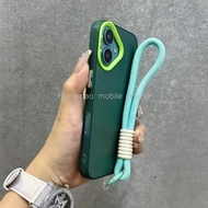 Casing For iPhone 13 12 11 7 8 12Mini 13Mini X XR XS XR Pro Plus ProMax Wristband Lanyard Slim Shock