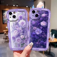 Softcase Flower Motif Hp Xiaomi Redmi 8/8A Pro 9A 9C 9T 10 5G A1/A2 Note 7 Note 8 Note 9 Note 9Pro N