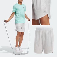 [All-Round Sports Goods] ADIDAS Men's Shorts D4T HR HIIT SHO Training Heavy Breathable Light Gray Zi