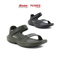[Online Exclusive] FLOATZ BY BATA Lika M Men Black /Olive Sport Sandal 8106177/8107177  Lelaki