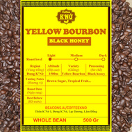 [500gr/1kg] Cà phê YELLOW BOURBON nguyên chất rang mộc mức rang Vừa từ quả chín 100% cà phê hạt cafe